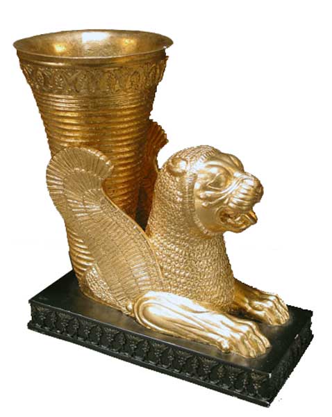 Golden Lion Rhyton - Click Image to Close